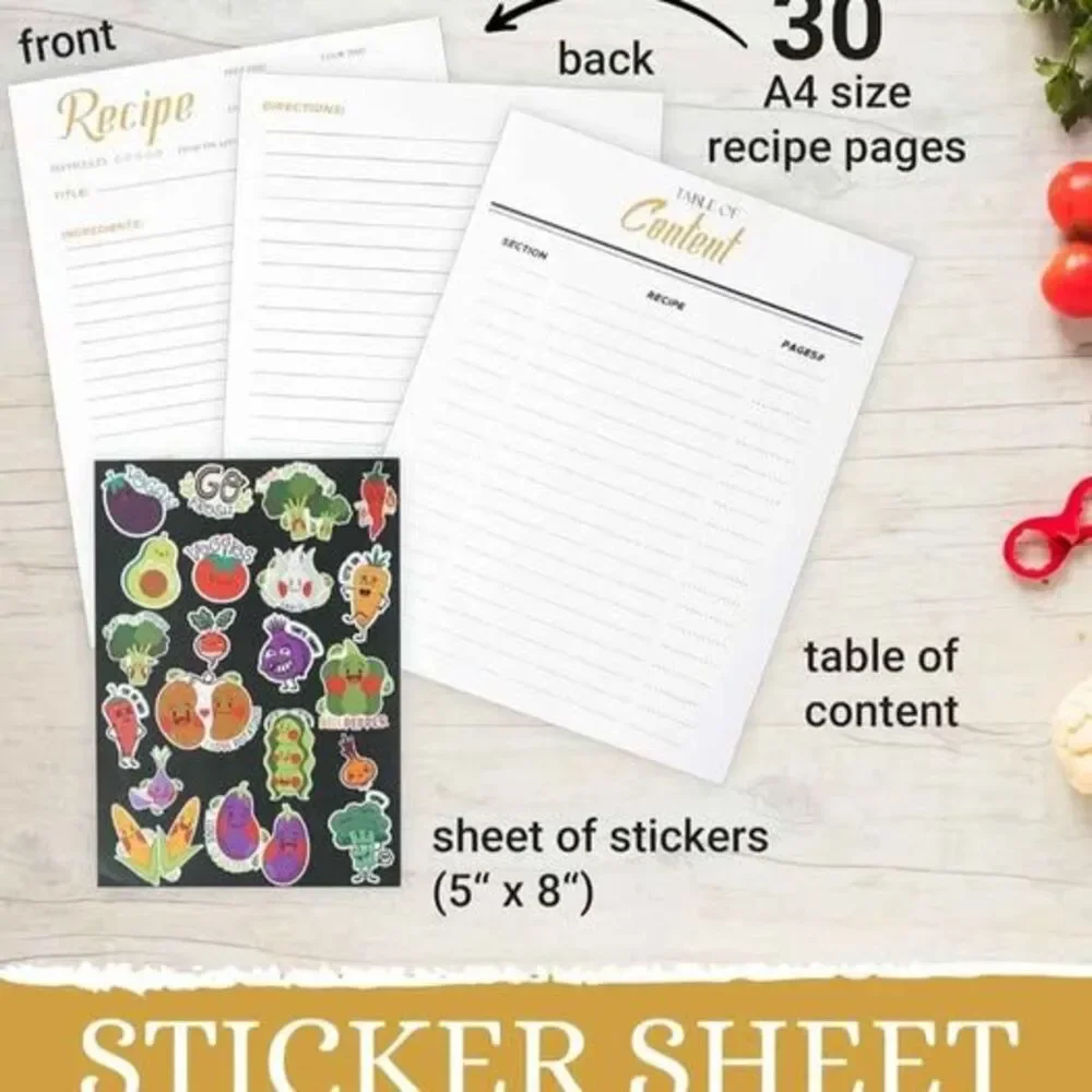 Recipe Book for Own Recipes